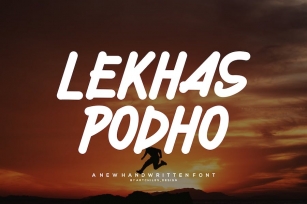Lekhas Podho - Font Font Download