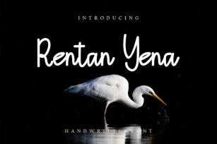 Rentan Yena Font. Font Download