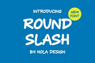 Round Slash Font Download