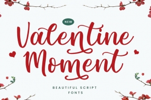 Valentine Moment - Beautiful Script Font Download