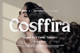 Cosffira - Elegant Serif Family Font Font Download