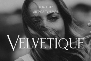 Velvetique - Luxury Typeface Font Download