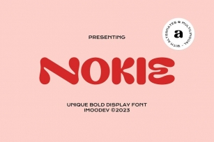 Nokie - Unique Bold Display Font Font Download