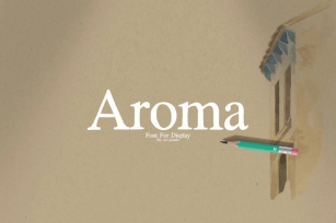 Aroma Font Download