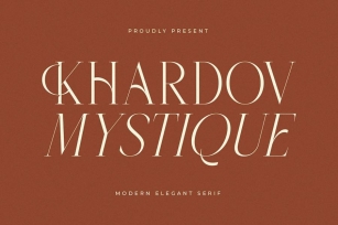 Khardov Mystique Modern Serif Font Font Download