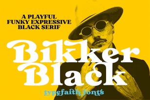 Bikker Black Font Download