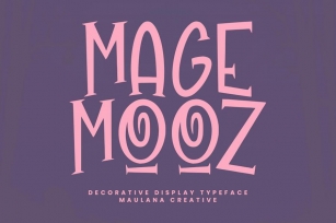 Magemooz Decorative Display Typeface Font Download