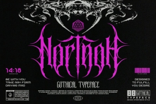 Nortnoh Metal Modern Typeface Font Download