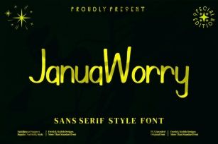 Januaworry Font Download