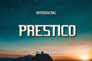 Prestico Font Sanserif Font Download
