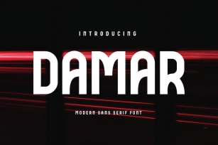 Damar - Sans Serif Font Font Download
