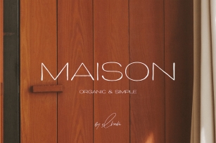 Maison Handwritten Sans Font Download