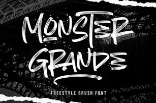 Monster Grande Font Download