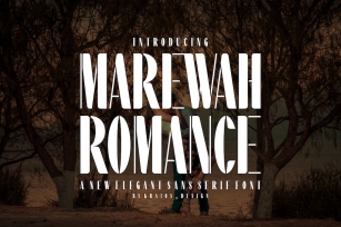 Marewah Romance - Font Font Download