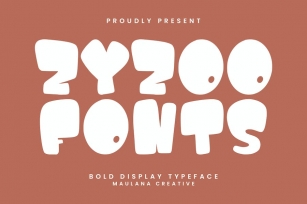 Zyzoo Bold Display Typeface Font Download