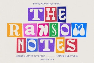 The Ransom Notes Font Download