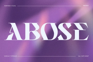 Abose - Modern Branding Logo Font Font Download