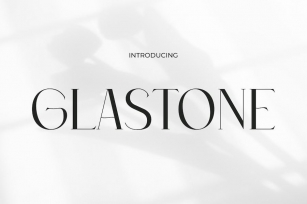Glaston - Modern Elegance and Beauty Font Font Download