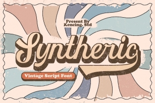 Syntheric - Lettering Vintage Modern Font Download