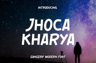 Jhoca Kharya Font Handwritten Font Download