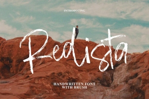 Redista - Handwritten Brush Font Download