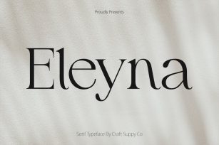 Eleyna – Feminine Serif Font Download