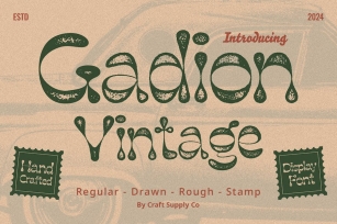 Gadion Vintage Font Download