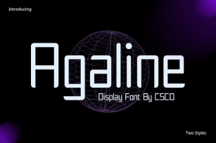 Agaline – Minimalist Font Font Download