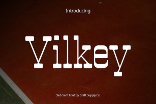 Vilkey – Slab Serif Font Download