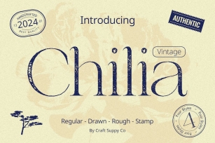 Chilia Vintage Font Download