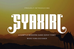 Syaxiri Font Font Download