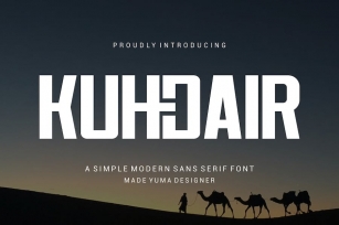 KUHJAIR FONT Font Download