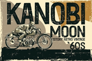 Moonkanobi - Retro Font Font Download