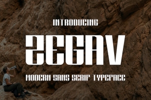 Zegav - Modern Sans Serif Font Font Download