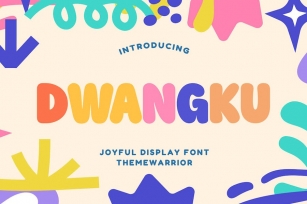 Dwangku - Joyful Display Font Font Download