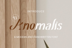 Anomalis Font Download