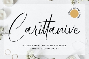 Carittanive - Signature Font Font Download