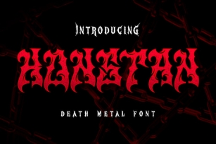 Konstan Doom Gothic Modern Blackletter Font Font Download
