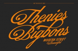 Thenies Bigbons Font Download