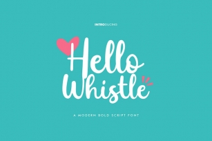 Hello Whistle Font Download