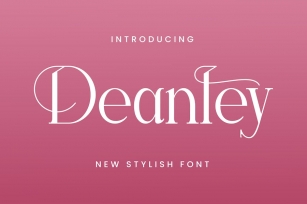 Deanley Font Download