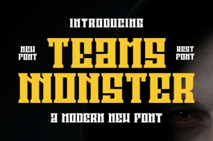 Teams Monster Font Download