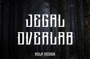 Jegal Overlab Font Download