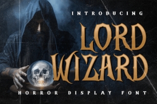 Lord Wizard Metal Horror Font Font Download