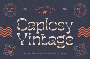 Caplosy Vintage Font Download
