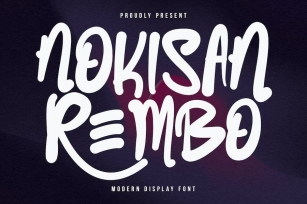 Nokisan Rembo Display Font Font Download