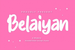 Belaiyan - Handwritten Script fonts Font Download