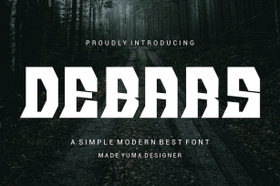 Debars Font Font Download