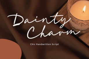 Dainty Charm Script Font Download