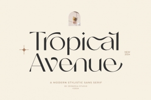 Tropical Avenue Font Download
